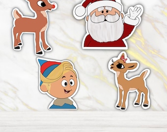 Rudolph The Red Nosed Reindeer Sticker Pack