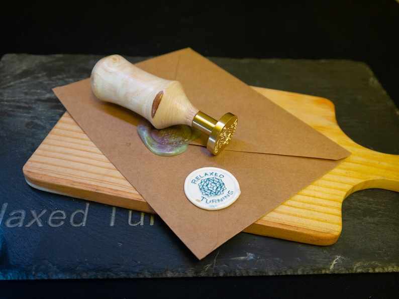 Custom Logo Wax Seal Stamp Craft Kits Business Logo Wax Etsy UK