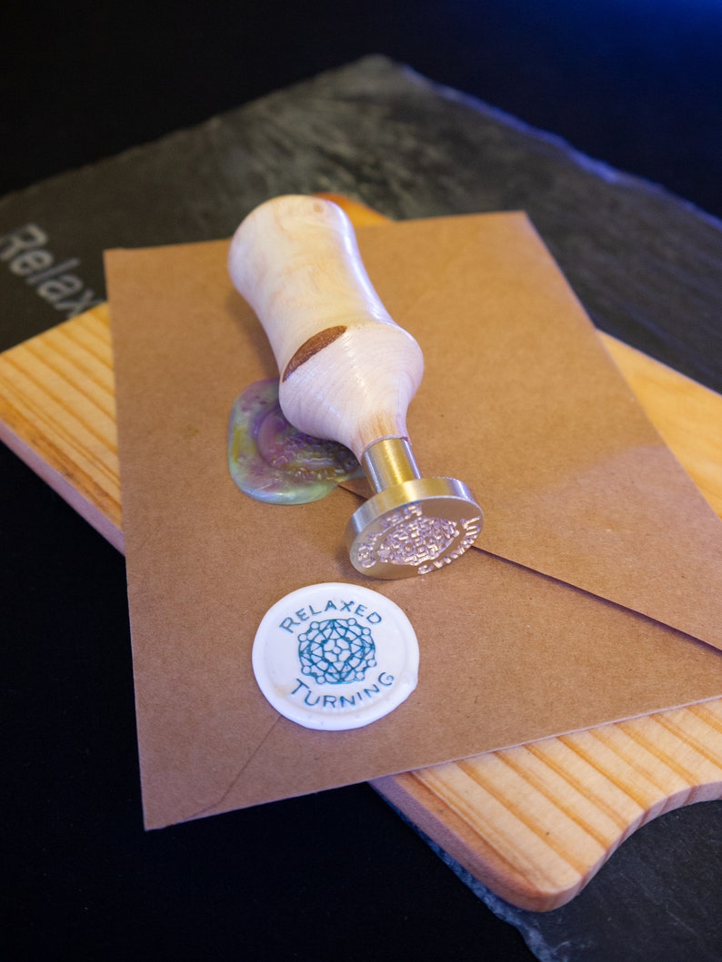Custom Logo Wax Seal Stamp Craft Kits Business Logo Wax Etsy UK