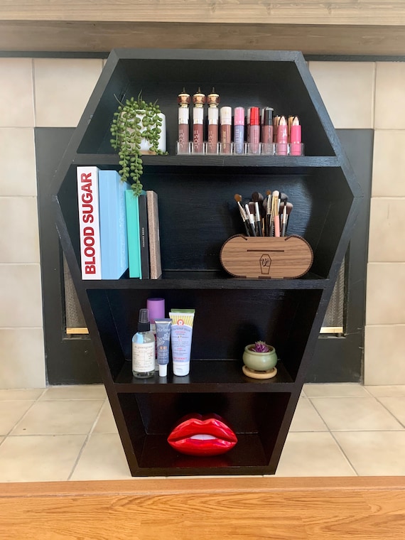 Vl Vanity Xl Coffin Shelf Makeup Storage Organizer Vl Vanity Xl Coffin Shelf Makeup, Makeup Wall Storage