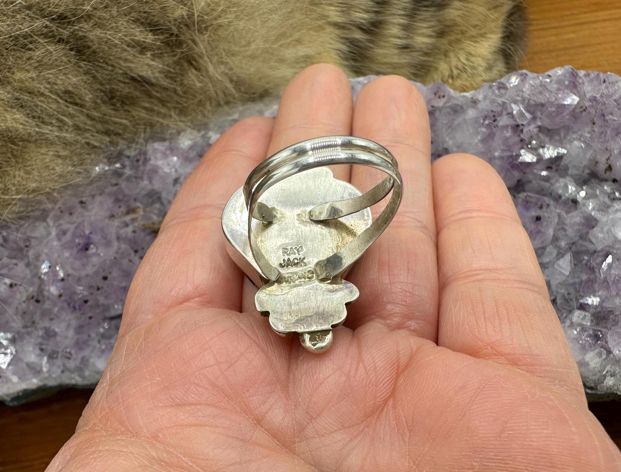 RAY JACK ナバホ スターリング シルバー リング Sterling 刻印