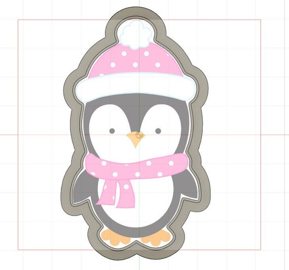 Christmas Penguin 266-115 Cookie Cutter Set 
