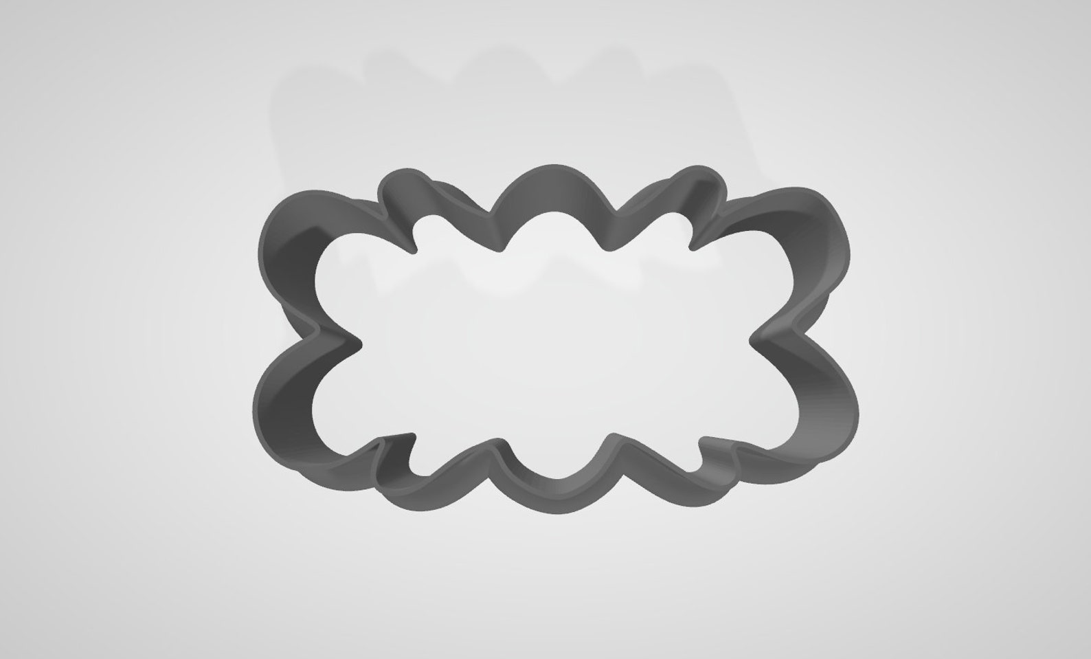 Nancy Plaque Cookie Cutter STL Etsy