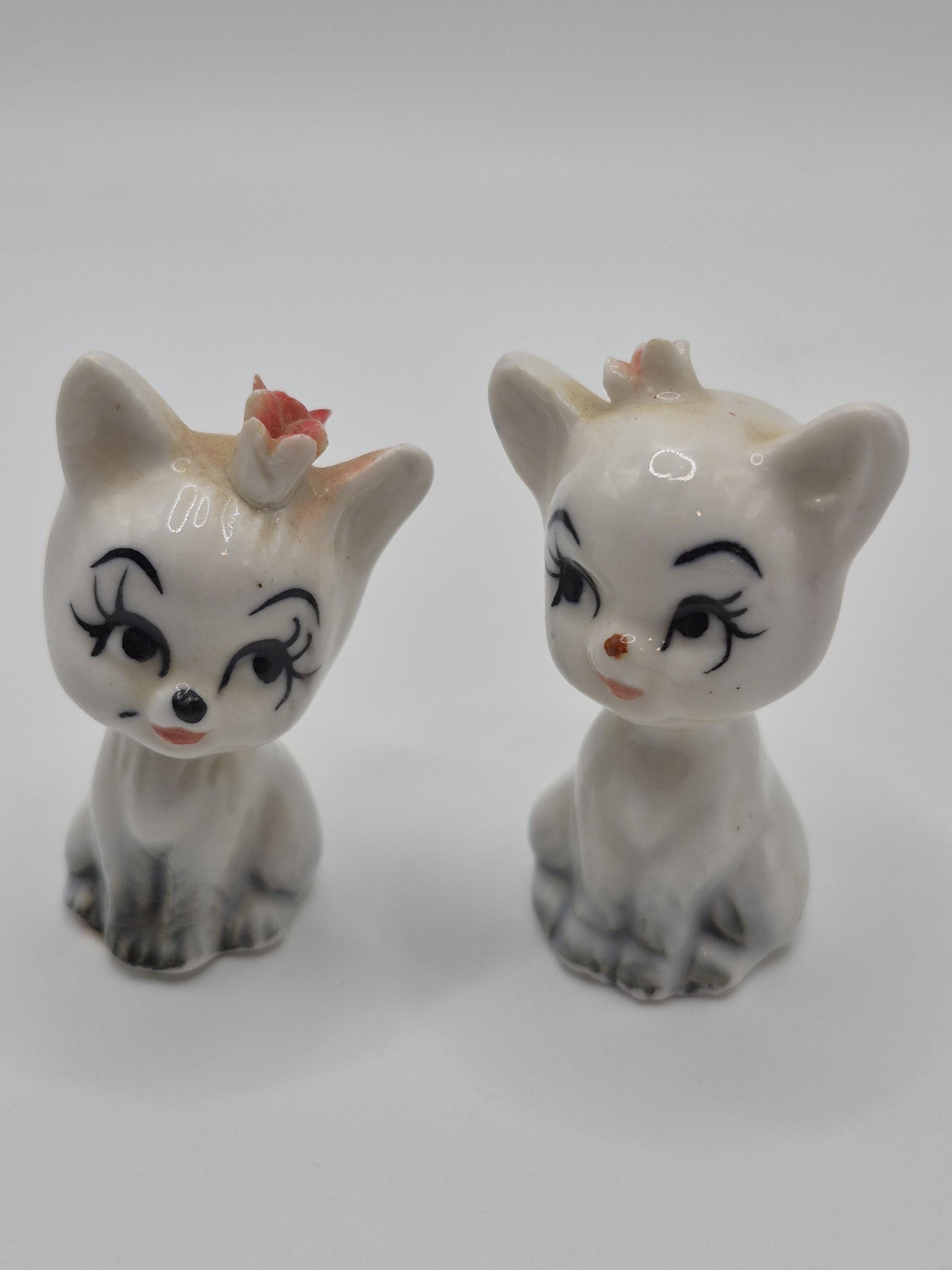 Japan Bone China Cat - Etsy