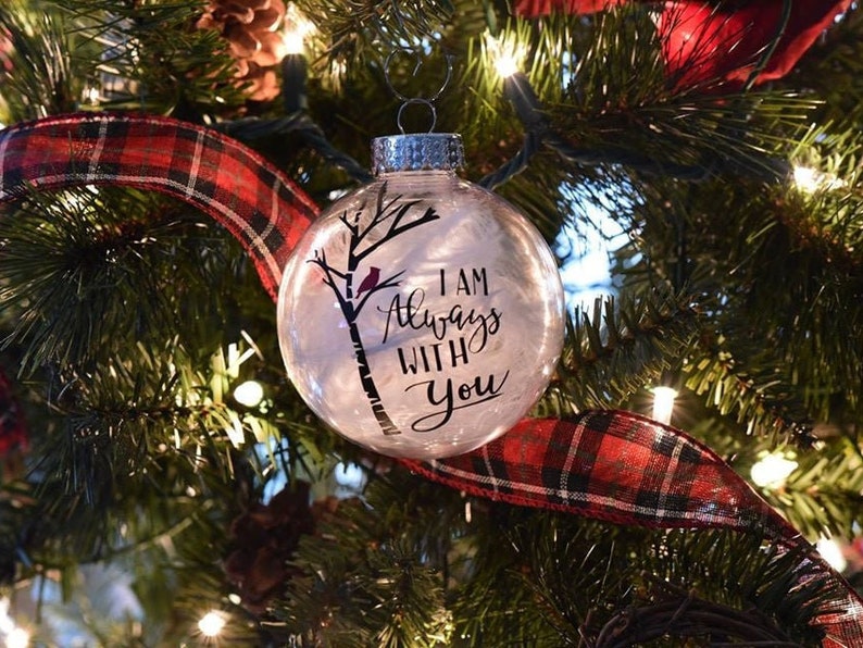 Memorial Ornament Cardinal Remembrance Ornament In Memory Etsy