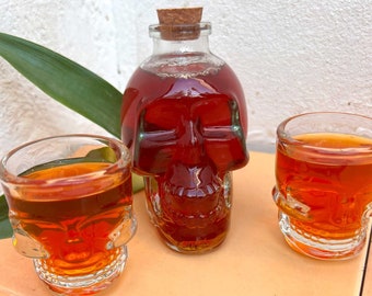 Tiki Skull Shot Gift Set