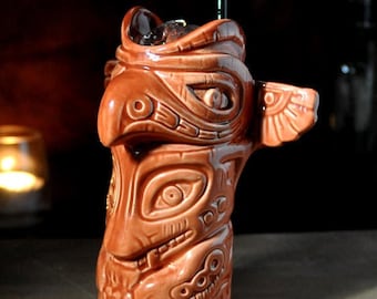 Totem Pole Cocktail Mug - Terracotta