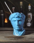Handmade David Ceramic Cocktail Mug - Blue Glaze product logo