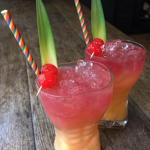 Tequila Sunrise Cocktail Set