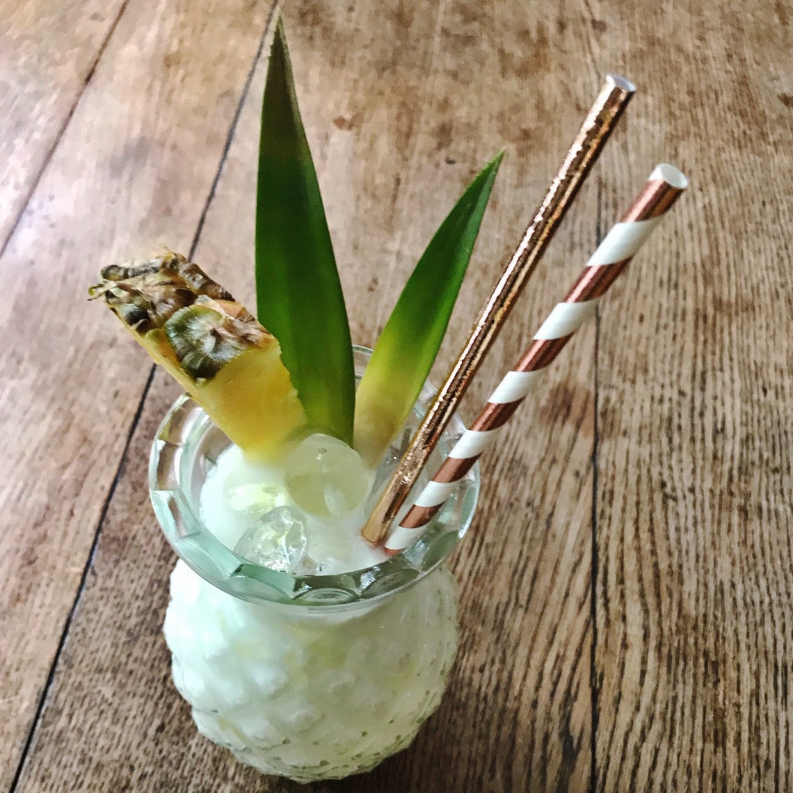 Pineapple Cocktail Glass Etsy