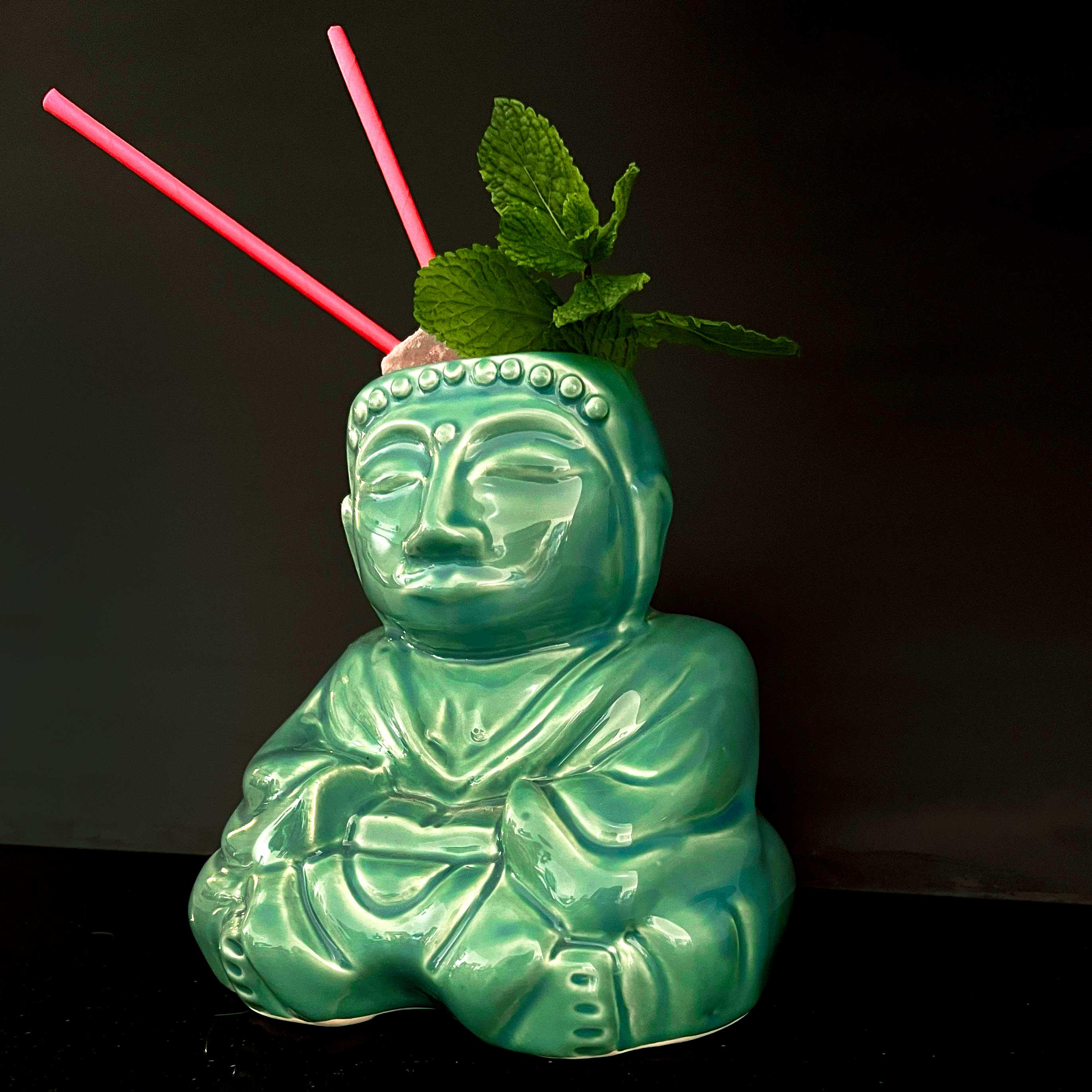 Buddha Cocktail Sharer – Ceramic Sharing Vessel for Cocktails