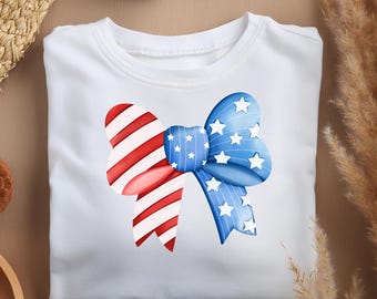 Coquette American Girl png, Coquette Bow png, 4th of July sublimation, America Png, Freedom, American Flag sublimation, 4th Of July Shirt