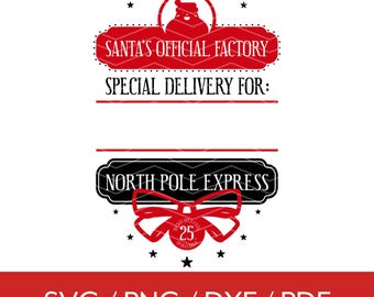 Correo de Papá Noel del Polo Norte Svg, Svg del Polo Norte, Svg de correo urgente, Svg de sello navideño, Svg de saco de Papá Noel, Svg de etiqueta navideña, Correo del Polo Norte Png