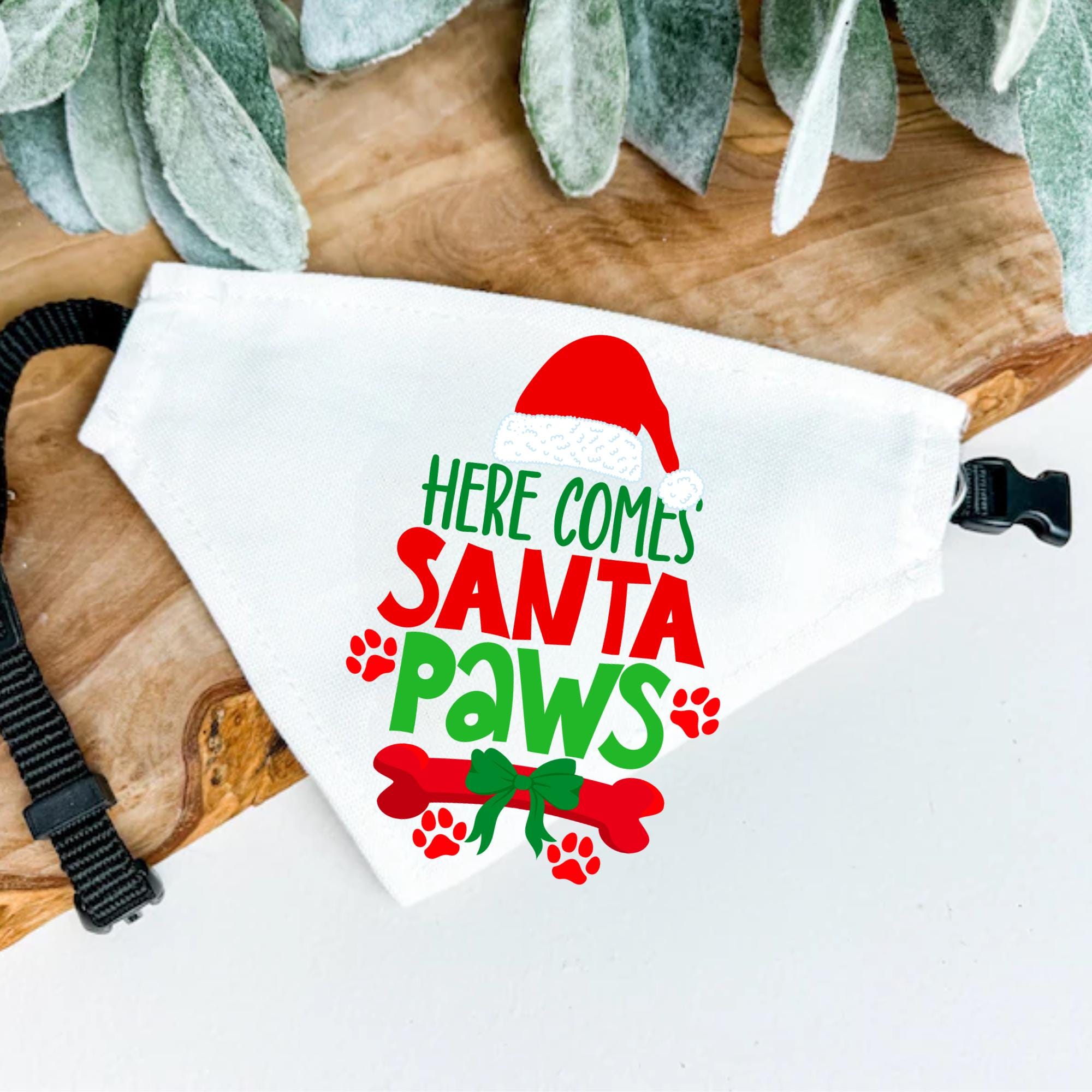 Here Comes Santa Paws Svg, Christmas Pet Svg, Christmas Dog Svg, Paw ...