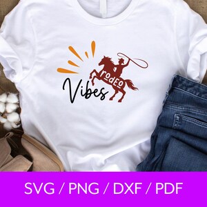 Rodeo Vibes SVG, Retro Country Girl Png, Western Rodeo Vibes, Aesthetic Shirt Design, Cowgirl, Vintage Retro Vibes, Western Sublimation