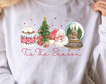 Tis The Season Png, Santa Clause, Hot Cocoa Xmas, Merry Christmas Png, Christmas Quotes, Merry And Bright, Retro Christmas, Winter Season