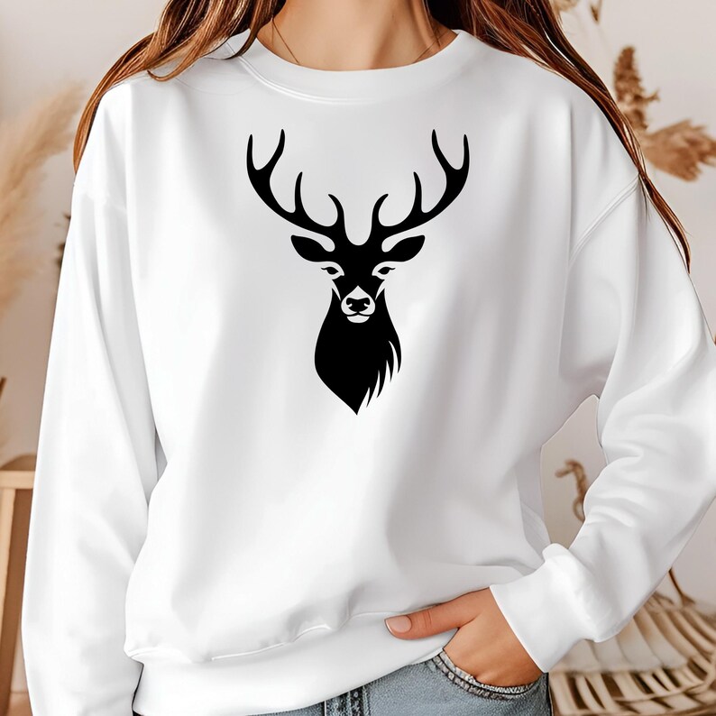 Deer Svg, Deer Png, Deer Antlers Svg, Deer Hunting Svg, Deer Head SVG ...