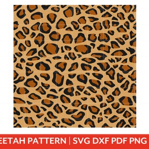 Cheetah print, Cheetah stripes pattern, Animal print, Instant download, Cricut, Silhouette, Cut file, svg, dxf, png, pdf, eps