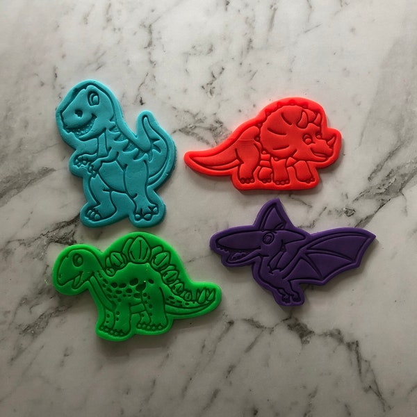 Dinosaur Cookie Cutters Etsy