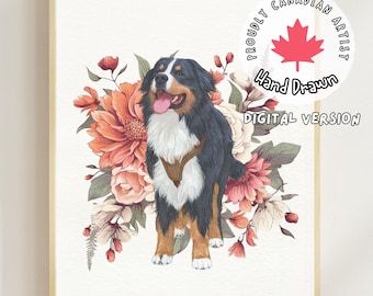Mini Custom Watercolor Pet Portrait, Dog Portraits from Photos, Pet Painting, Custom Tiny Paintings, Miniature Art