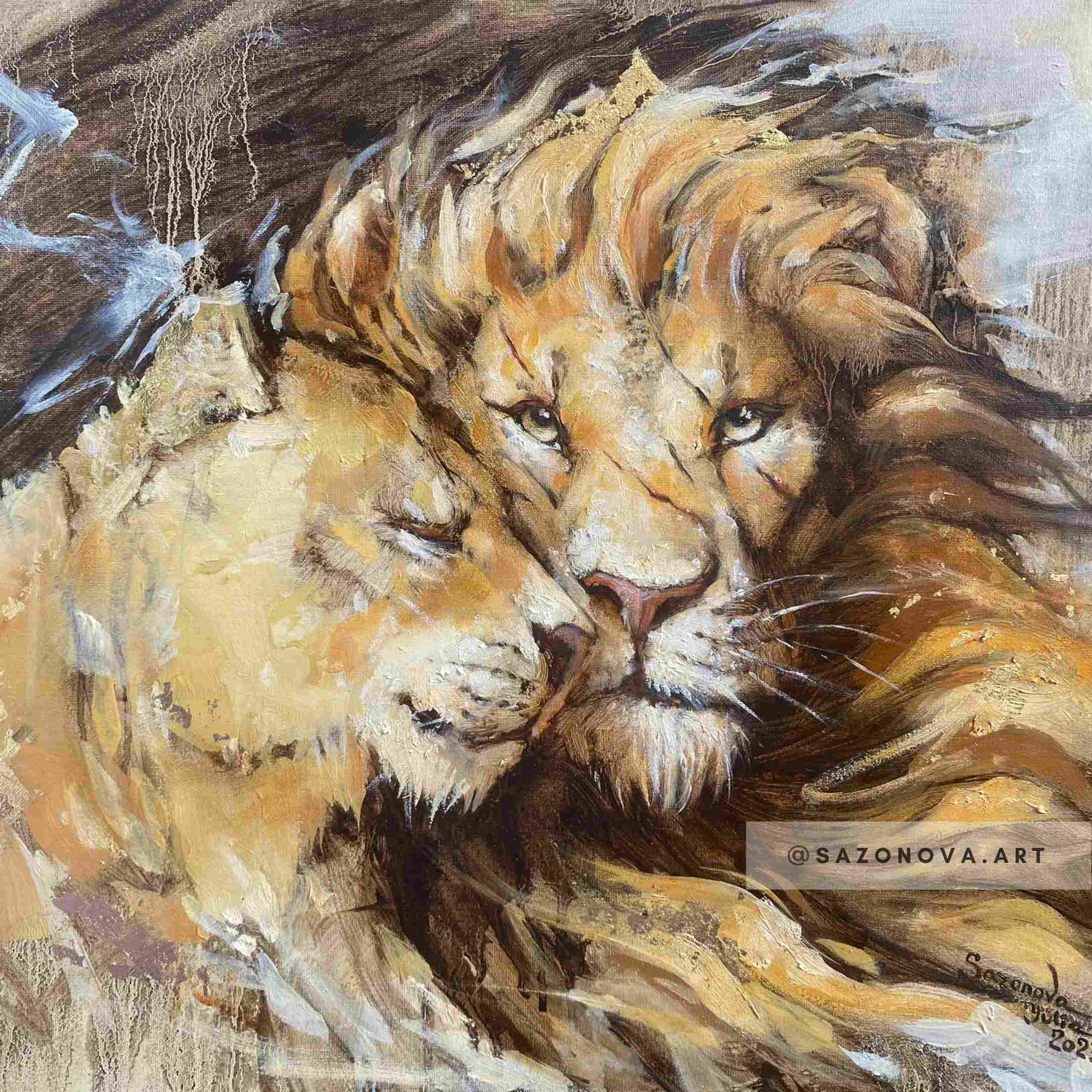 抽象油彩画 ライオンキングの世界 抽象油彩画 ライオンキングの世界 Amazon.co.jp: ライオン