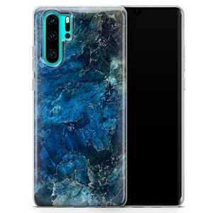 Blue Marble Phone Case, Soft TPU Gel Cover image 4
