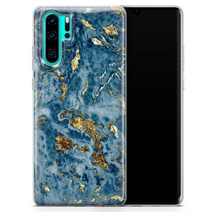 Blue Marble Phone Case, Soft TPU Gel Cover image 6
