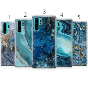 Blue Marble Phone Case, Soft TPU Gel Cover image 7