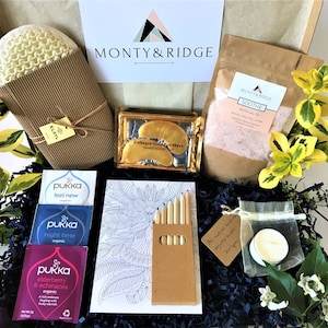 ULTIMATE Get Well Soon Mindfulness Box Letterbox Gift Unwind relax self-care wellbeing package Cheer up hamper image 1