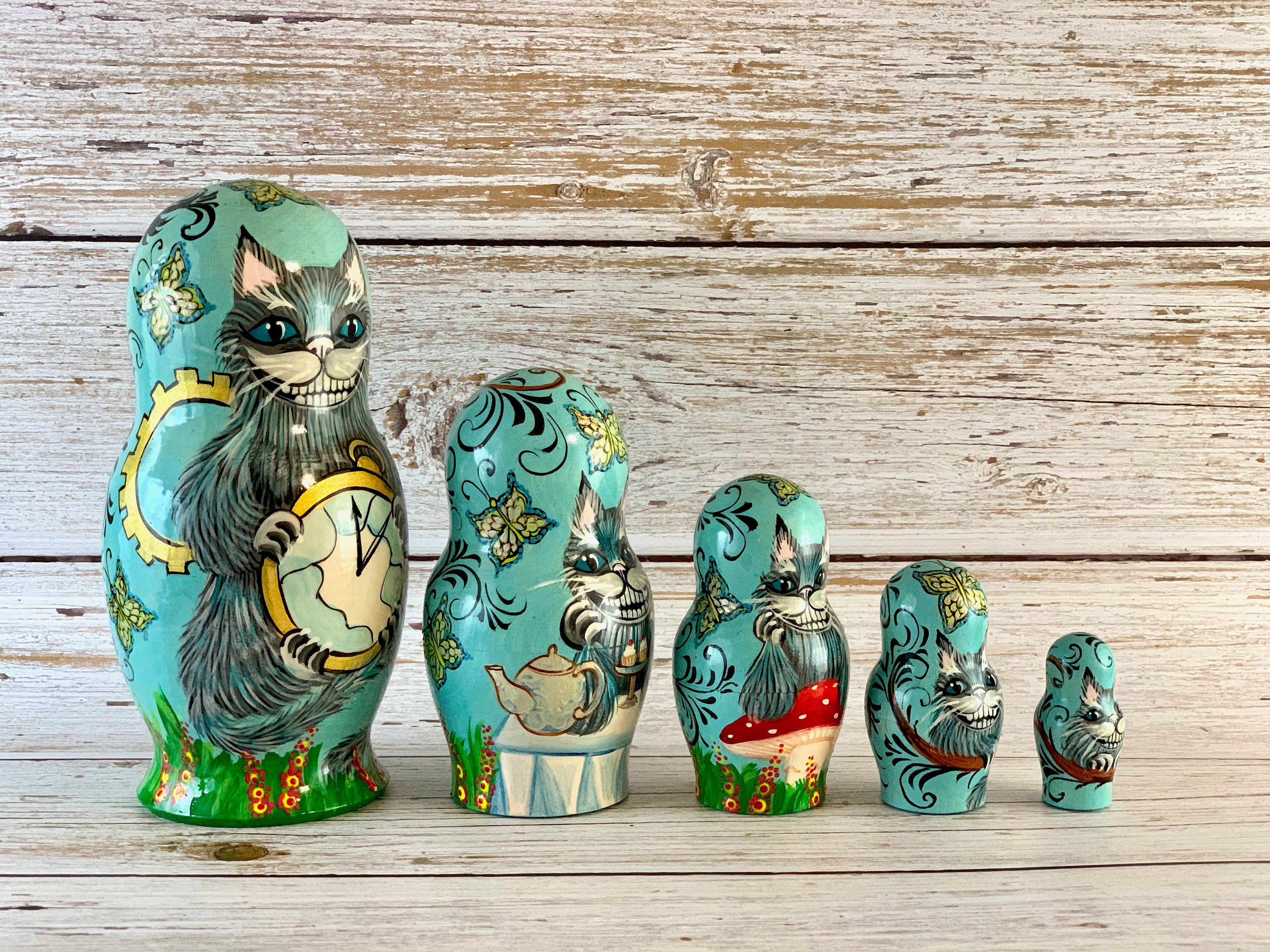 cat nesting dolls