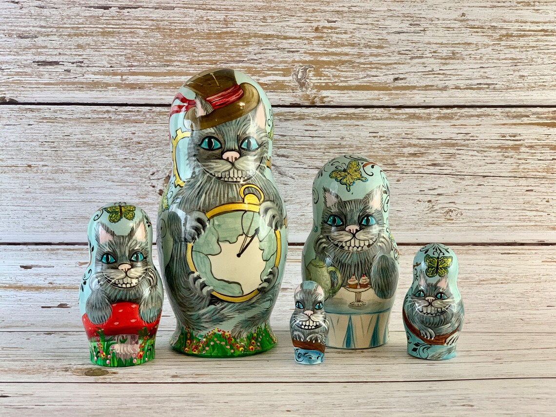 cat nesting dolls