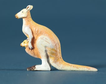 Wooden Kangaroo Toy - Perfect Gift for Kids - Handcrafted Wood Plaything