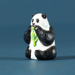 Wooden Panda Bear Toy - Perfect Gift for Kids - Handcrafted Wood Toy - Wooden Bear - Wood Panda