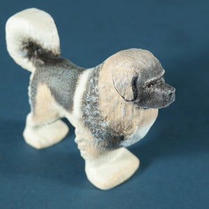 Caucasian Shepherd Dog Wooden Dog Toy Figurine Collectible Animals Waldorf Toys Handmade Toy Wooden Caucasian Shepherd Dog image 4