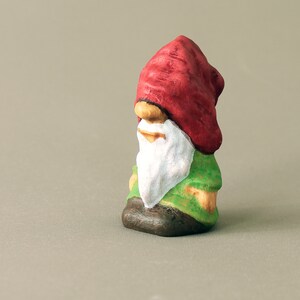 Wooden Dwarf, Fairy Tale Gnome, Waldorf toys, Wooden Toys, Gift for Kids Red hat