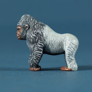 Wooden Gorilla Toy, Unique Gift for Kids, Handcrafted Jungle Fun - Wood Gorilla - Wooden Monkey