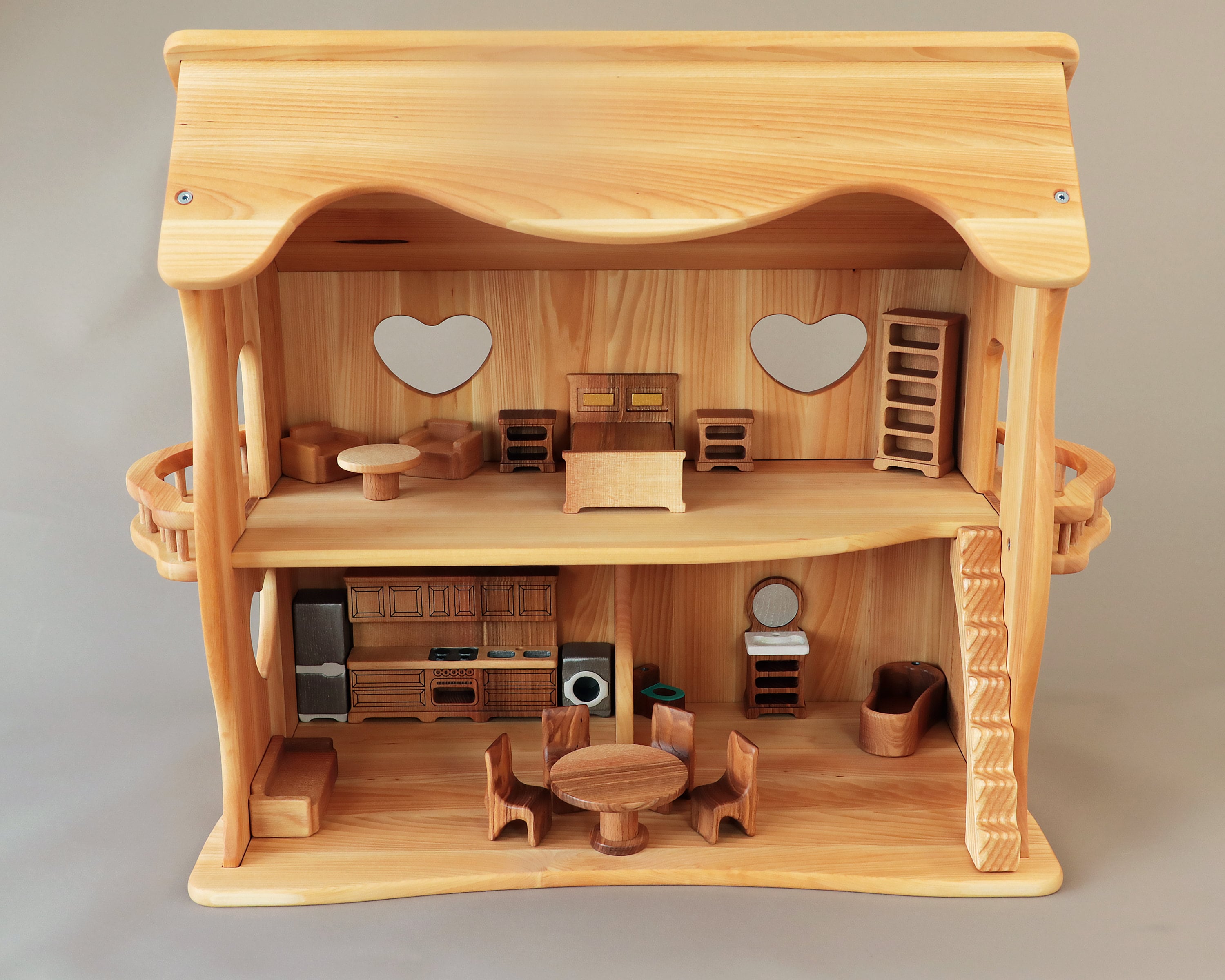 Little Dutch® Wooden dollhouse M  Wooden dollhouse, Doll house, Wooden  dolls