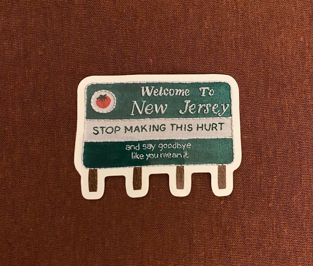 3 Stop Making This Hurt Sign Sticker Bleachers Etsy