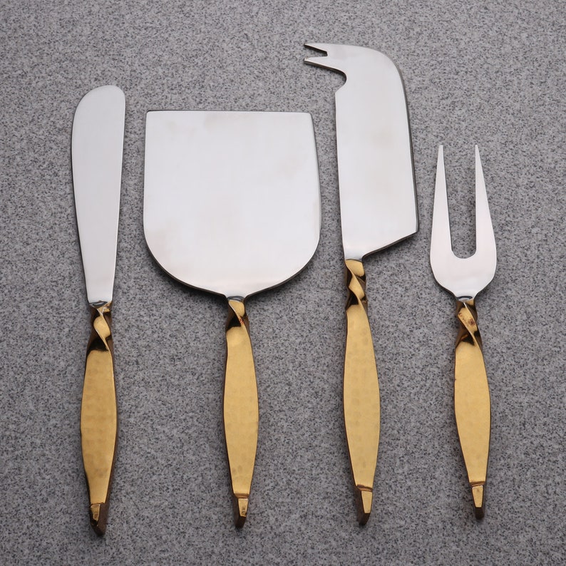 INOX Twisted Urban Cheese Knife - Thumbnail 2