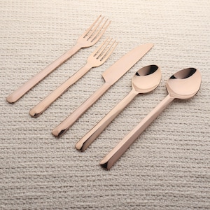 Inox Artisans Ariella PVD 5 Pc. Flatware Set