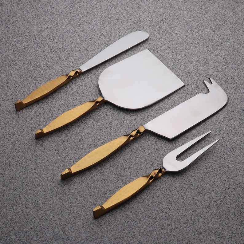 INOX Twisted Urban Cheese Knife - Thumbnail 3