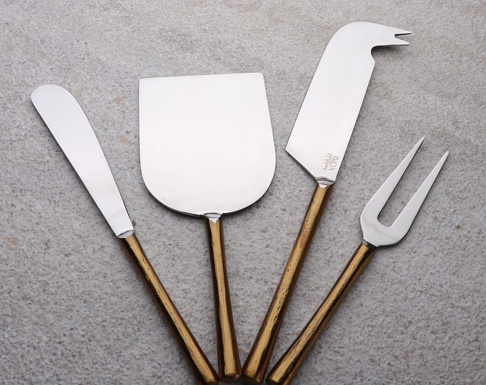 Camellia Cheese Knives 4 Pc. Set