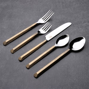 INOX Plateau 5 Pc. Flatware Set (Serves 1)