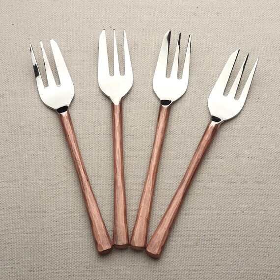   　 BEADEDペストリーフォーク 4本セット INOX メディッキ デザート/ペストリーフォーク 4本セット - Etsy 日本
