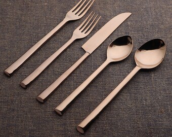 Diana PVD Flatware, 5 Pc. Place Setting