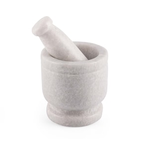 Cassia Marble Mortar and Pestle