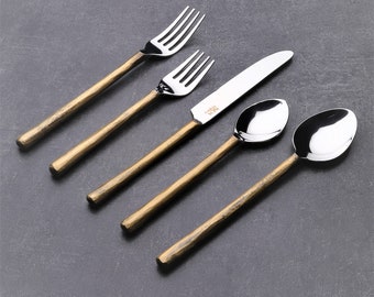 Camellia 5 Pc. Flatware Set (Serves 1)