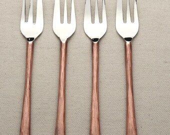 INOX メディッキ デザート/ペストリーフォーク 4本セット - Etsy 日本