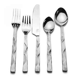 INOX Broacade 5 Pc. Flatware Set Serves 1 image 5