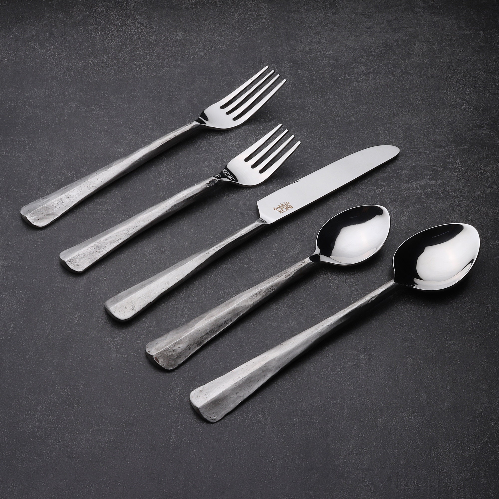 INOX Ridge Flatware 20 Pc. Place Setting (Serves 4)